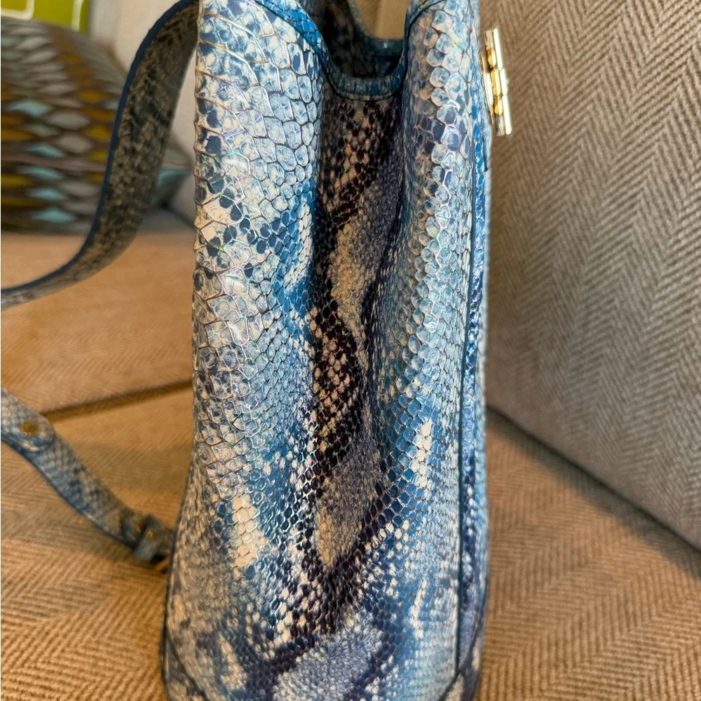 Brahmin Maddie Joyful Oceangrove Leather Backpack